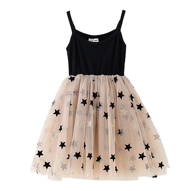 Kids Casual Dress Girls Princess Star Sequin Sling Lace Dress Summer Girl Birthday Party Dress 3-8 Yrs Children Causal Clothing
Kids Casual Dress Girls Princess Star Sequin Sling Lace Dress Summer Girl Birthday Party Dress 3-8 Yrs Children Causal Clothing
