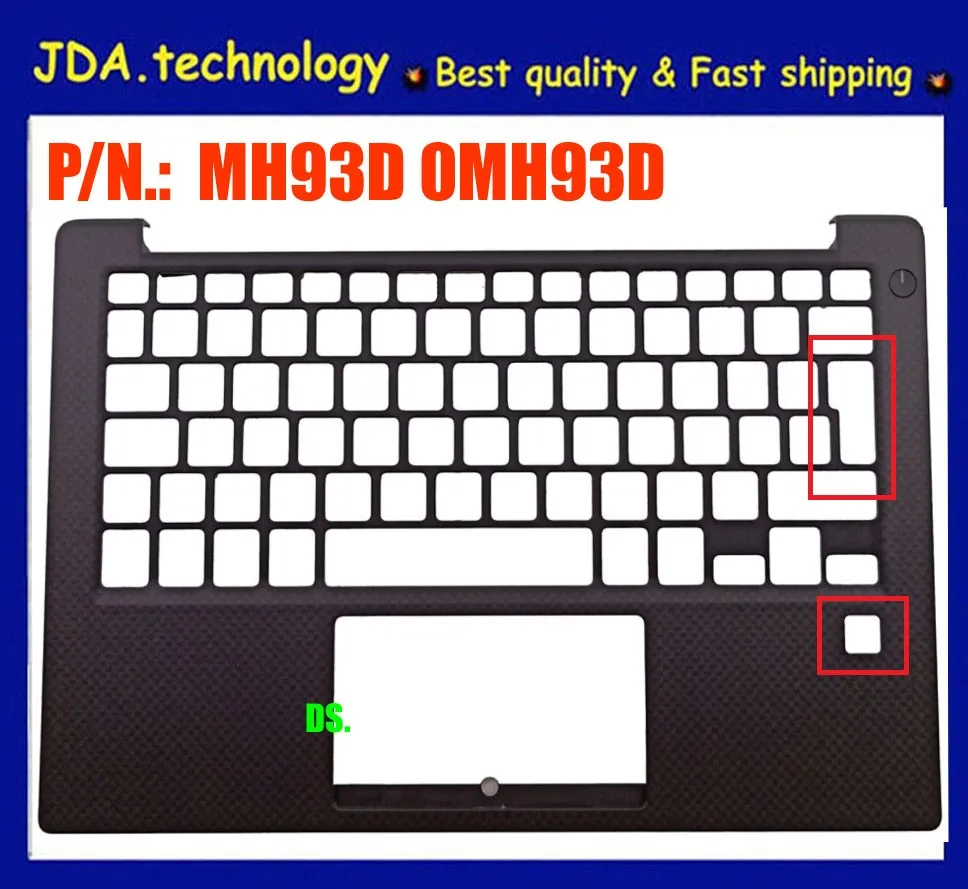 Новая подставка для рук Dell XPS13 XPS 13 9350 9360 верхняя крышка английская клавиатура