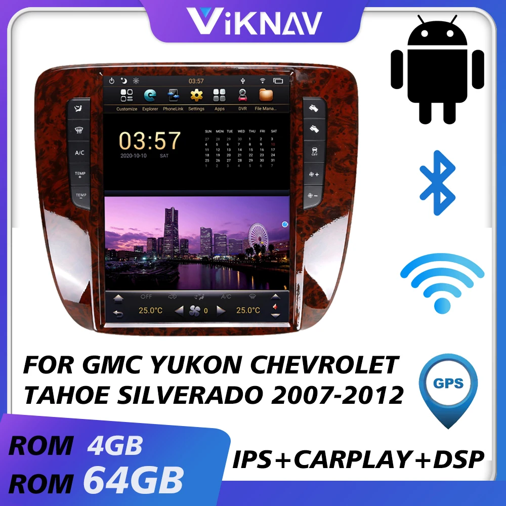 for chevrolet tahoe for GMC YUkon for chevrolet silverado 2007-2012 android auto stereo radio car audio multimedia player
for chevrolet tahoe for GMC YUkon for chevrolet silverado 2007-2012 android auto stereo radio car audio multimedia player