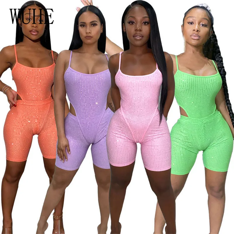 Комбинезоны YEYA на тонких бретелях, без рукавов, с открытыми плечами, Спортивная повседневная одежда для фитнеса и вечеринок, уличная одежда
Комбинезоны YEYA на тонких бретелях, без рукавов, с открытыми плечами, Спортивная повседневная одежда для фитнеса и вечеринок, уличная одежда