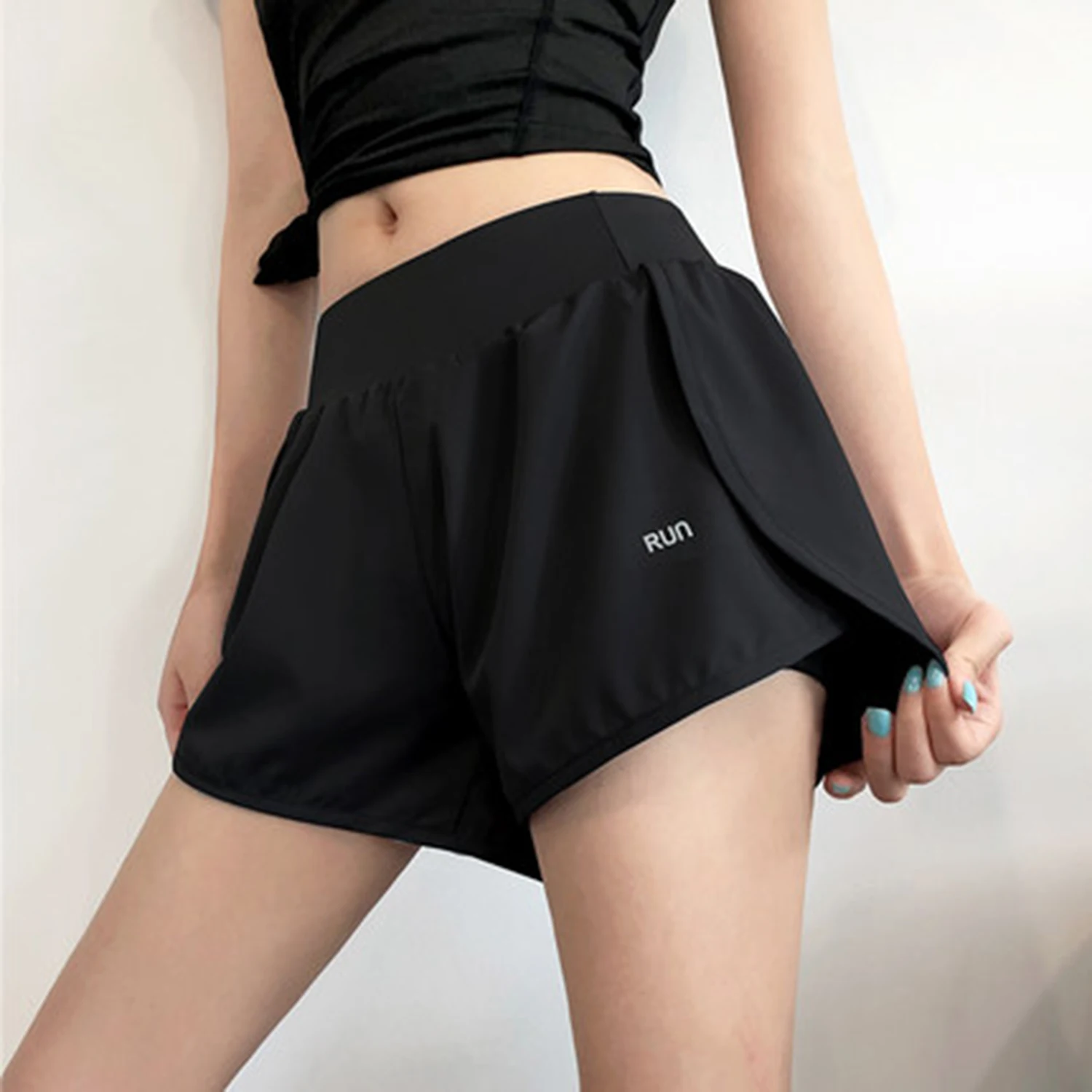 Women's Running Shorts Flexible Waist Pocket Tight Yoga Short Women's Exercise Shorts Gym Exercise Shorts Sportswear
Women's Running Shorts Flexible Waist Pocket Tight Yoga Short Women's Exercise Shorts Gym Exercise Shorts Sportswear