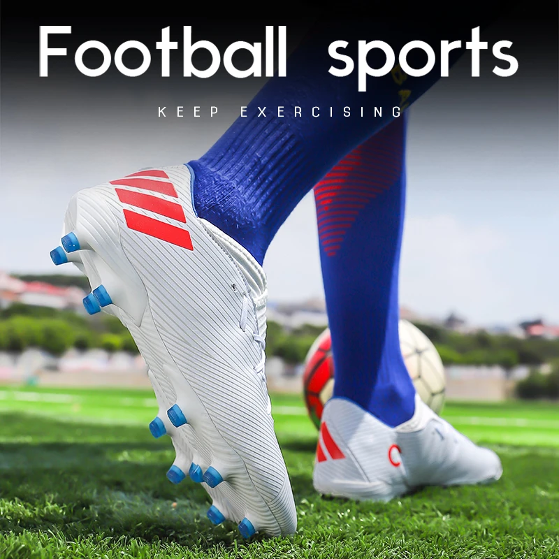 Kids Boy Girls Outdoor Soccer Cleats Shoes TF/FG Ankle Top Football Boots Soccer Training Sneakers Child Sports Shoes EU32--48
Kids Boy Girls Outdoor Soccer Cleats Shoes TF/FG Ankle Top Football Boots Soccer Training Sneakers Child Sports Shoes EU32--48