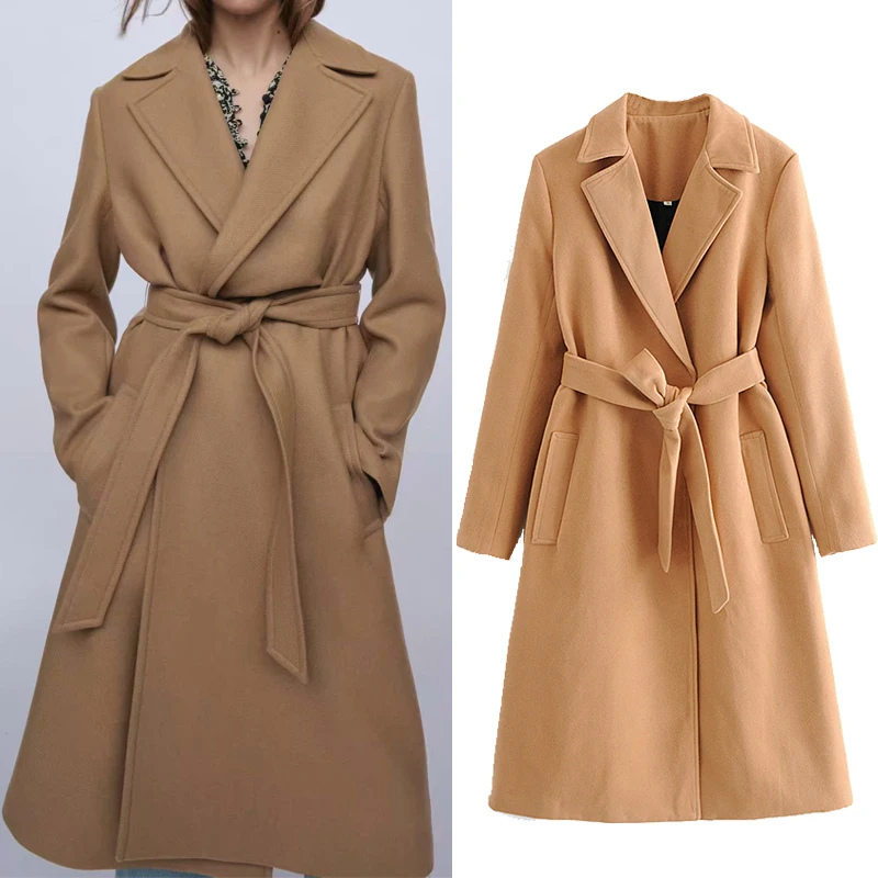 ZA 2020 Women Vintage Fashion Belt accessories Blazer Coat Turn-down Collar Long Sleeve Female Outerwear Chic Tops
ZA 2020 Women Vintage Fashion Belt accessories Blazer Coat Turn-down Collar Long Sleeve Female Outerwear Chic Tops