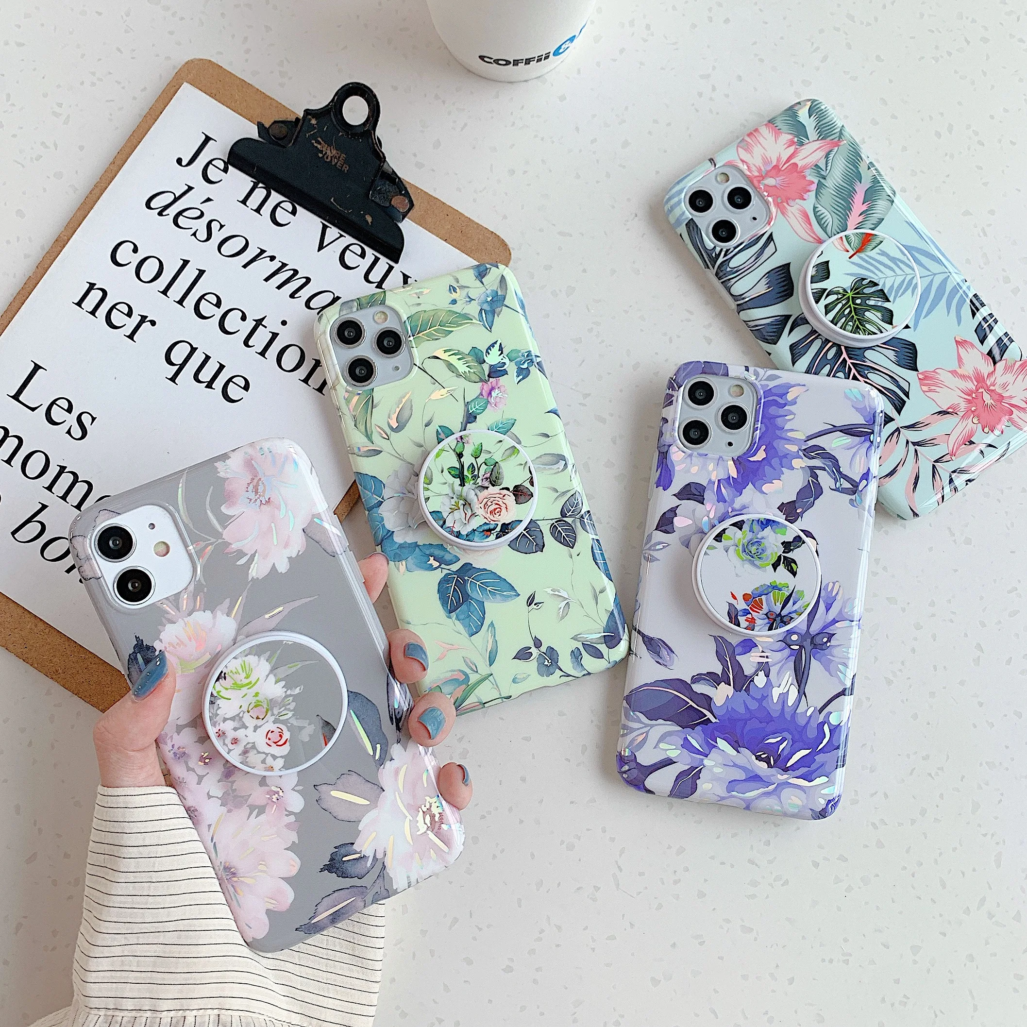 Small fresh laser flower is suitable for iphone11ProMax mobile phone case 7 / 8plus x xsmax xr protective cover
Small fresh laser flower is suitable for iphone11ProMax mobile phone case 7 / 8plus x xsmax xr protective cover