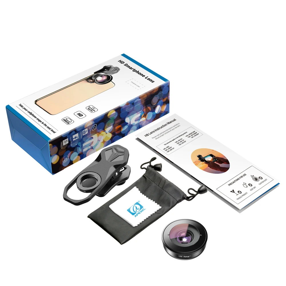 APEXEL 4K HD 100mm macro lens Professional phone camera lens+CPL+star filters for iPhonex xs max 11Samsung s10 all smartphone
APEXEL 4K HD 100mm macro lens Professional phone camera lens+CPL+star filters for iPhonex xs max 11Samsung s10 all smartphone