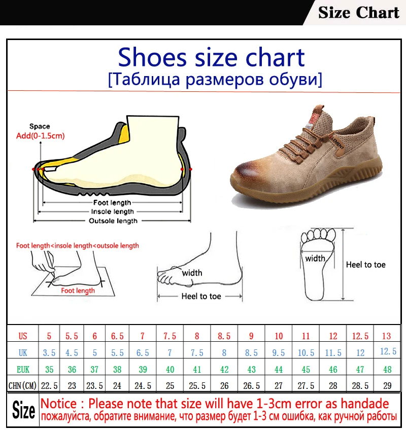 Steel Toe Work Safety Shoes For Men's Fashion Casual Genuine Leather Shoes Puncture Proof Industrial&construction Safety Shoes
Steel Toe Work Safety Shoes For Men's Fashion Casual Genuine Leather Shoes Puncture Proof Industrial&construction Safety Shoes