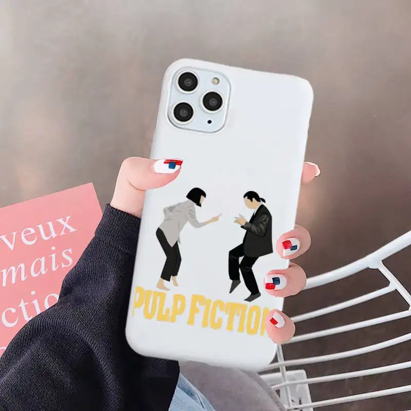 Greatest movie ever made Pulp Fiction Phone Case Candy Color for iPhone 6 7 8 11 12 s mini pro X XS XR MAX Plus
Greatest movie ever made Pulp Fiction Phone Case Candy Color for iPhone 6 7 8 11 12 s mini pro X XS XR MAX Plus