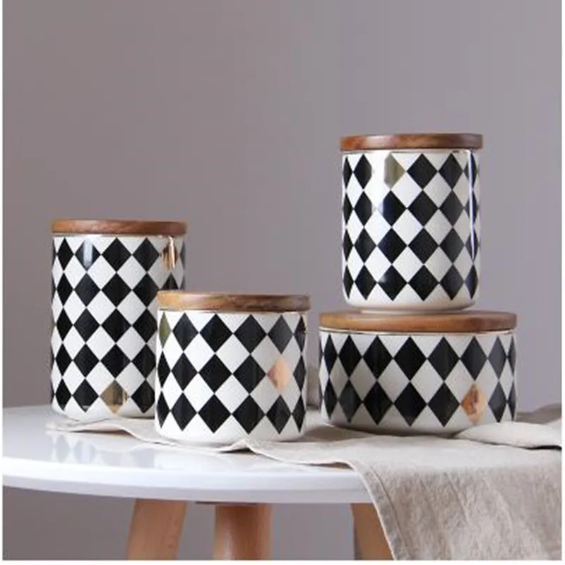 Nordic ceramic storage cans, creative storage boxes, tea cans, coffee cans, kitchen storage cans
Nordic ceramic storage cans, creative storage boxes, tea cans, coffee cans, kitchen storage cans