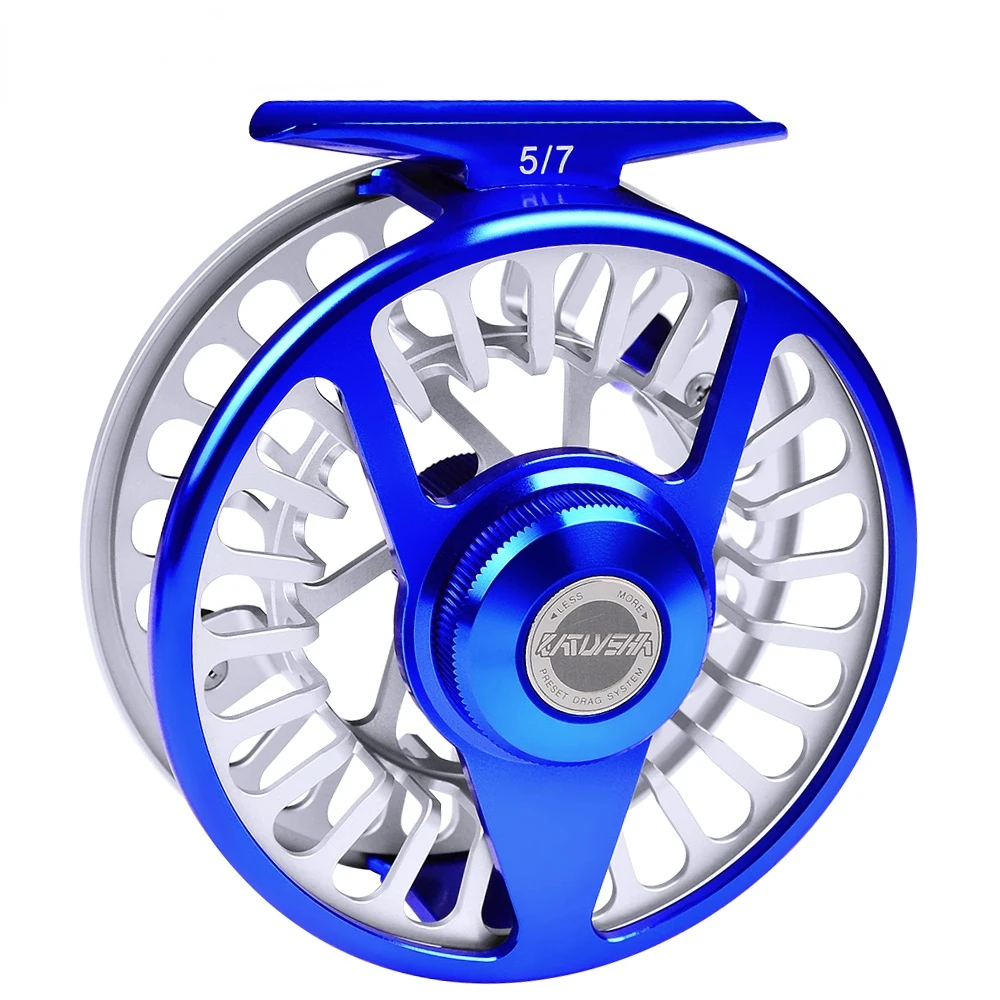 5/7-7/9-9/10 Fly Fishing Wheel 3+1BB WT Aluminum Fly Reel Fishing Tackle Pike Bass Trout CNC Machine Cut Large Arbor Die Casting
5/7-7/9-9/10 Fly Fishing Wheel 3+1BB WT Aluminum Fly Reel Fishing Tackle Pike Bass Trout CNC Machine Cut Large Arbor Die Casting