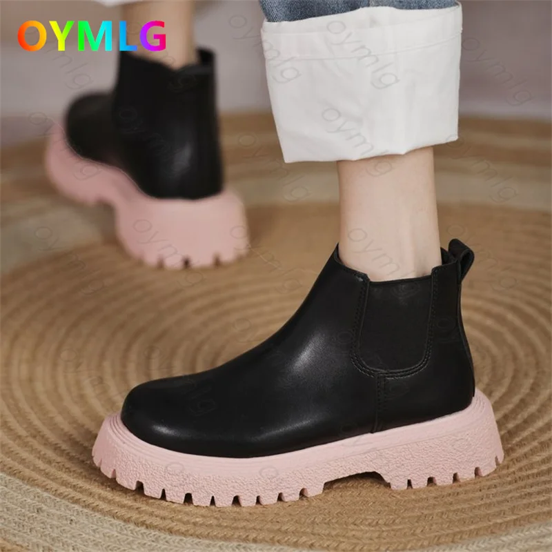 2021 new ins thick-soled Martin boots women are thinner and thicker thick-soled Chelsea short boots round toe boots
2021 new ins thick-soled Martin boots women are thinner and thicker thick-soled Chelsea short boots round toe boots