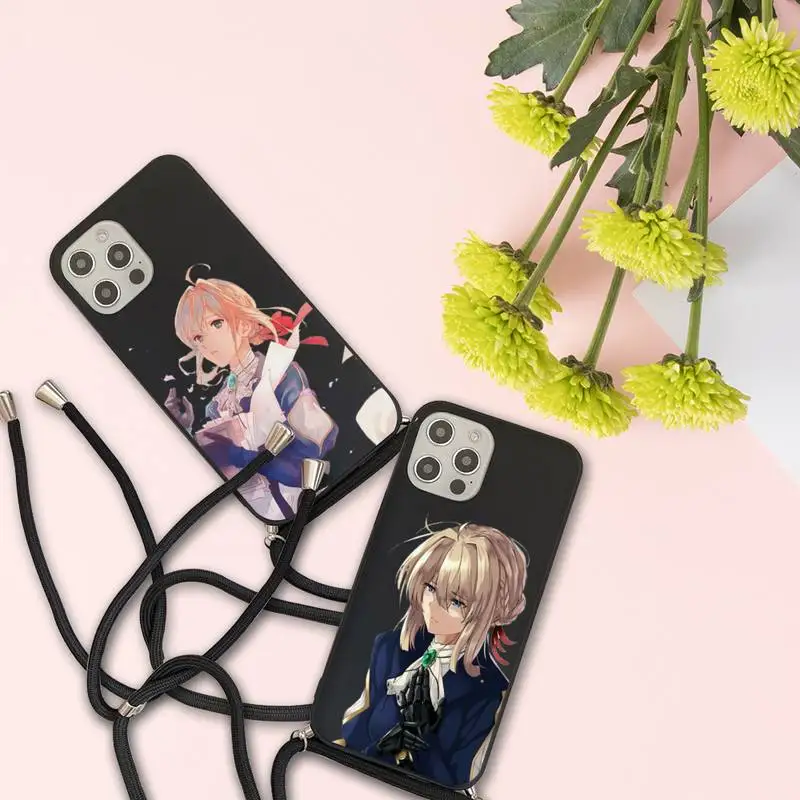 Violet Evergarden Phone Case For iPhone 7 8 11 12 X XS XR MINI Pro Max Plus Strap Cord Chain Lanyard soft
Violet Evergarden Phone Case For iPhone 7 8 11 12 X XS XR MINI Pro Max Plus Strap Cord Chain Lanyard soft