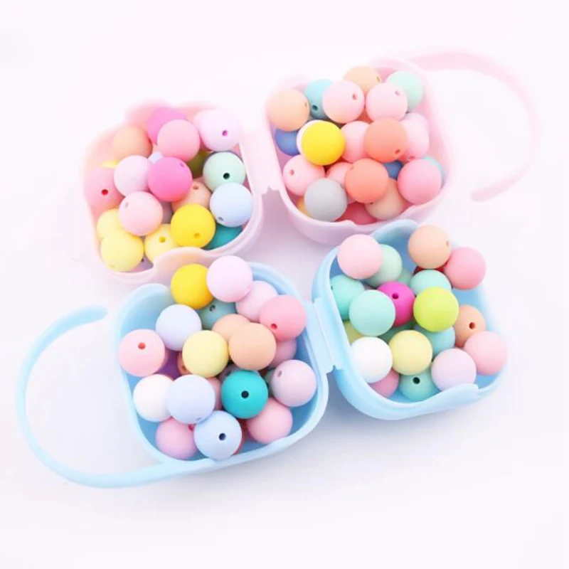Baby Accessories Teether Green Series 15mm 10pcs Food Grade Teething Silicone Bead DIY Nursing Bracelet Baby Teether
Baby Accessories Teether Green Series 15mm 10pcs Food Grade Teething Silicone Bead DIY Nursing Bracelet Baby Teether