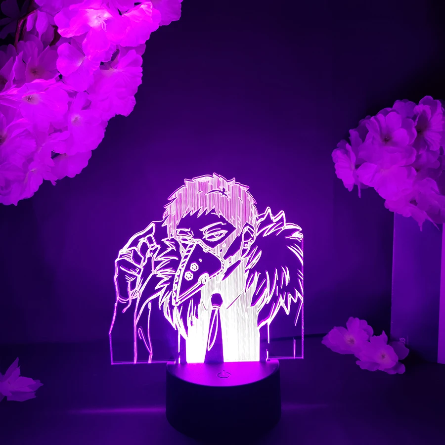 Anime My Hero Academia Character Shin Nemoto 3D LED Night Lamp Otaku Friends Gift Cool Hologram Lighting Effect Cute Room Decor
Anime My Hero Academia Character Shin Nemoto 3D LED Night Lamp Otaku Friends Gift Cool Hologram Lighting Effect Cute Room Decor