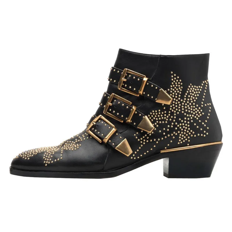 20 Colors Summer New Ankle Boots Rivet Flower Genuine Leather Martin Boots West Cowboy Motorcycle Boots Women's Shoes Big Size45
20 Colors Summer New Ankle Boots Rivet Flower Genuine Leather Martin Boots West Cowboy Motorcycle Boots Women's Shoes Big Size45