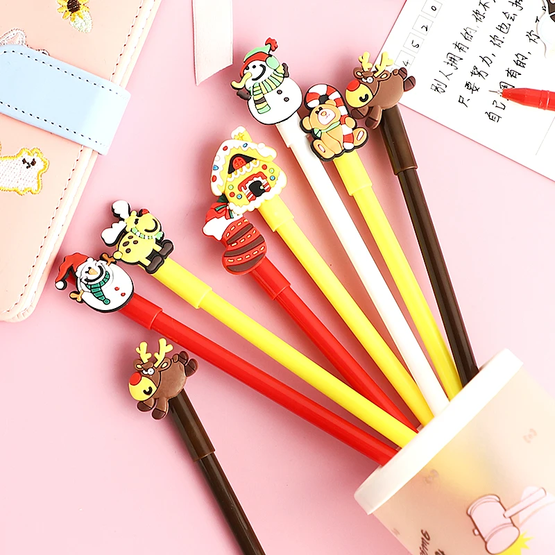 10 Pcs Cute Cartoon Christmas Neutral Pen Creative Students Pen Black Pen for Christmas Gel Pen Cute Stationary Wholesale
10 Pcs Cute Cartoon Christmas Neutral Pen Creative Students Pen Black Pen for Christmas Gel Pen Cute Stationary Wholesale