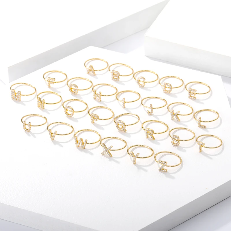 Fashion Stackable Initial Rings For Women Men A-Z English Alphabet Rings Vintage Couple Jewelry Friendship Gift Bff Dropshipping
Fashion Stackable Initial Rings For Women Men A-Z English Alphabet Rings Vintage Couple Jewelry Friendship Gift Bff Dropshipping