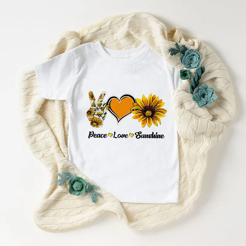 Boys T Shirts Girls Shirt Leopard Print Sunflower Funny Printing Toddler T Shirt Baby Girl Tops 2 3 4 5 6 7 8 9 Years Old Unisex
Boys T Shirts Girls Shirt Leopard Print Sunflower Funny Printing Toddler T Shirt Baby Girl Tops 2 3 4 5 6 7 8 9 Years Old Unisex