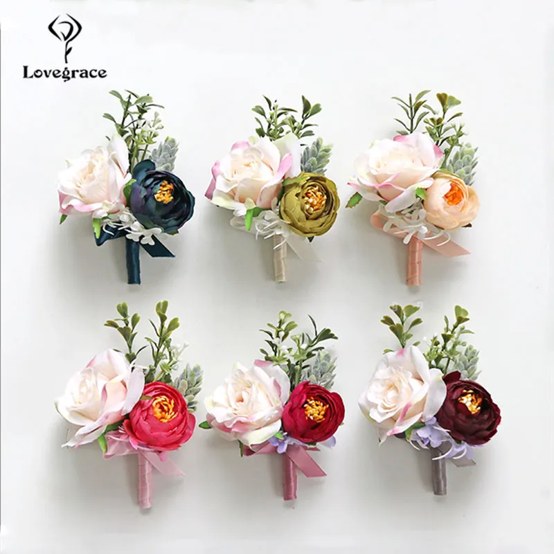 Lovegrace Boutonniere Groomsman Marriage Corsages Bridesmaids Brooches Wedding Corsage Pins Flowers Wedding Witeness Accessories
Lovegrace Boutonniere Groomsman Marriage Corsages Bridesmaids Brooches Wedding Corsage Pins Flowers Wedding Witeness Accessories