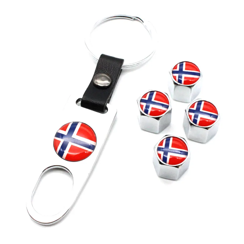 5Pcs/Set Norway Flag Style Anti-theft Car Wheel Air Tire Valves Tire Leather buckle Valve Caps Stem with Wrench Ring Spanner New
5Pcs/Set Norway Flag Style Anti-theft Car Wheel Air Tire Valves Tire Leather buckle Valve Caps Stem with Wrench Ring Spanner New