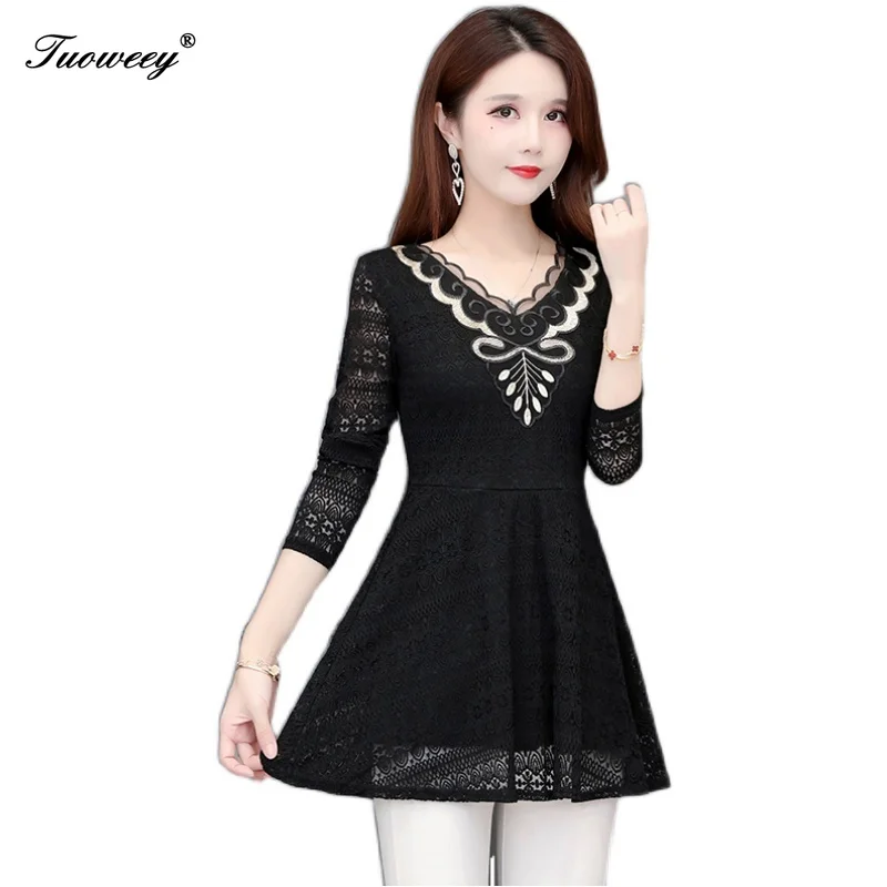 Autumn embroidery patchwork blouse Vintage Hollow Out Female Office Ladies Tops Casual Lace Long Sleeve Elegant Blouse Shirts
Autumn embroidery patchwork blouse Vintage Hollow Out Female Office Ladies Tops Casual Lace Long Sleeve Elegant Blouse Shirts