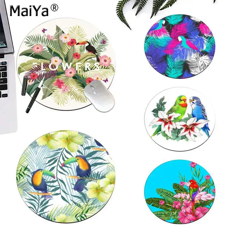 MaiYa Parrot Tropical Blossom art round Mouse pad PC Computer mat computer desk mat for gaming
MaiYa Parrot Tropical Blossom art round Mouse pad PC Computer mat computer desk mat for gaming