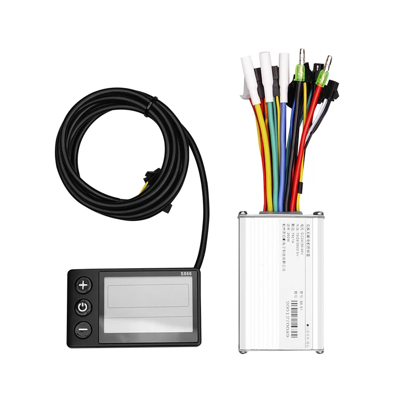 Electric Bicycle Scooter E-Bike Controller350W 36V-48V Electric Bike Controller Brushless Controller With LCD Display Panel
Electric Bicycle Scooter E-Bike Controller350W 36V-48V Electric Bike Controller Brushless Controller With LCD Display Panel