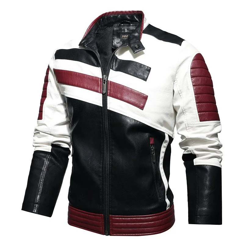 New Motorcycle For Men Spring Autumn Winter Fashion Leather Embroidered Aviator Jacket With Pu Jacke -40
New Motorcycle For Men Spring Autumn Winter Fashion Leather Embroidered Aviator Jacket With Pu Jacke -40