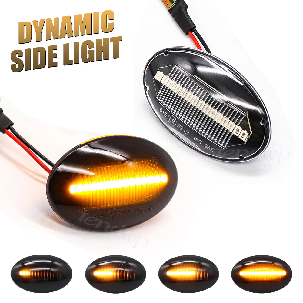 12V Scroll Dynamic Turn Signal Side Marker Lamp Car Light Accessories For Ford Fiesta III IV MK3 MK4 KA Mondeo I Transit Tourneo
12V Scroll Dynamic Turn Signal Side Marker Lamp Car Light Accessories For Ford Fiesta III IV MK3 MK4 KA Mondeo I Transit Tourneo
