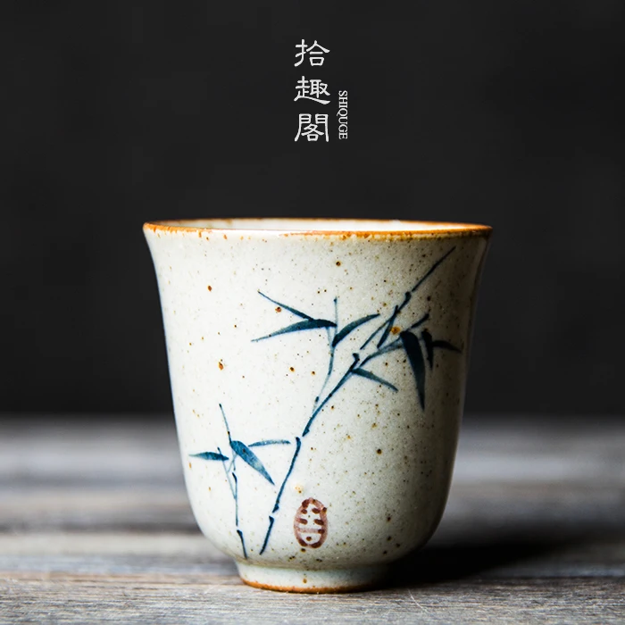 Chinese ink painting hand-painted ceramic tea cups, hand-made tea cups, Jingdezhen Ceramic kungfu tea sets
Chinese ink painting hand-painted ceramic tea cups, hand-made tea cups, Jingdezhen Ceramic kungfu tea sets