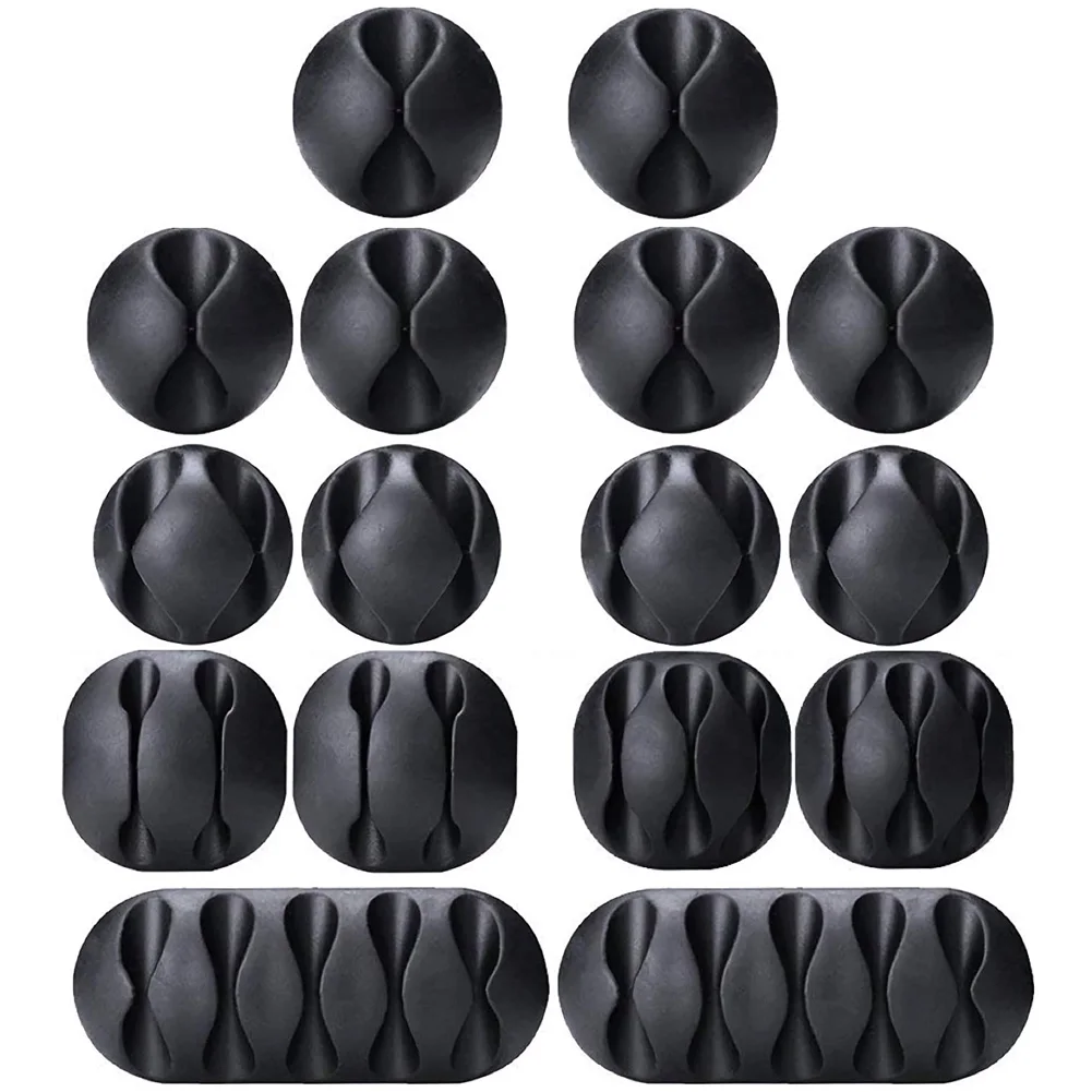 Black Cable Clips Desktop Cable Wire Holder Adhesive Desktop Cable Management for Home Office Mouse Headphone Wire Holder
Black Cable Clips Desktop Cable Wire Holder Adhesive Desktop Cable Management for Home Office Mouse Headphone Wire Holder