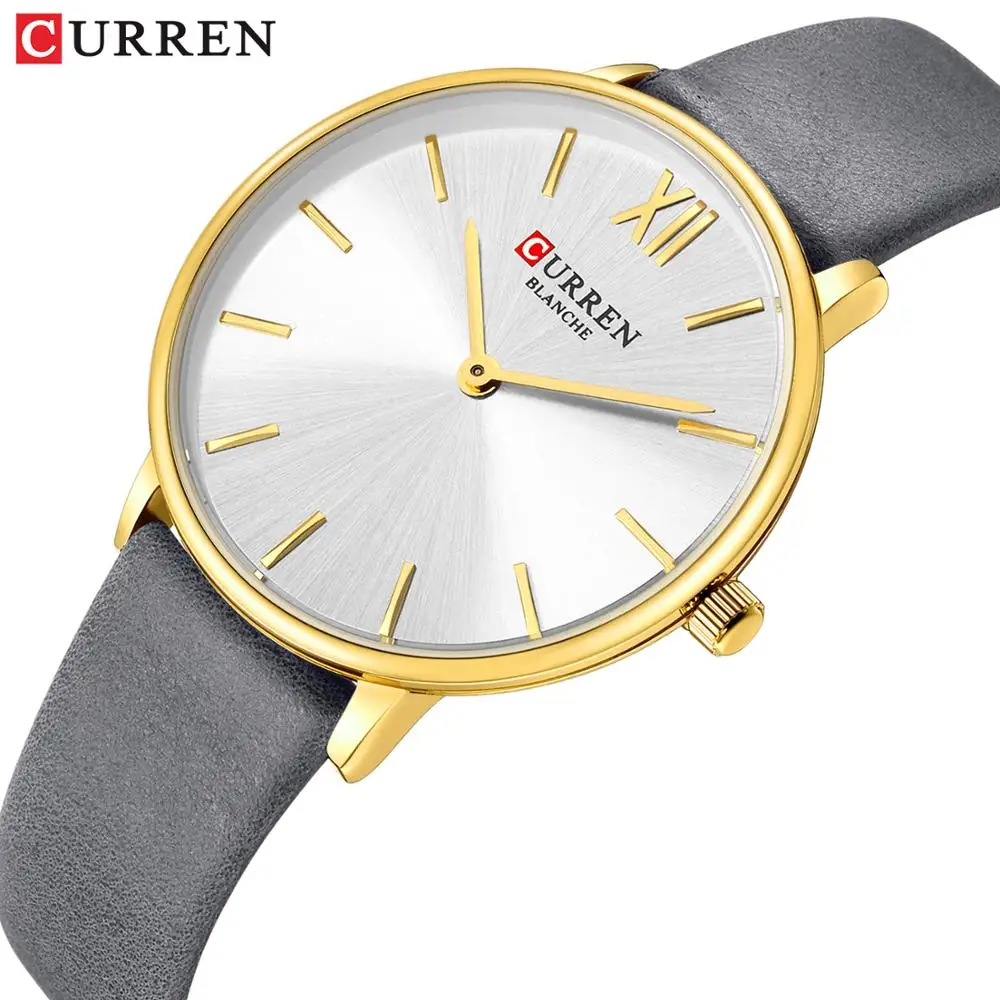CURREN Women Watches Top Brand Luxury Leather Strap Wrist watch for Women Japan Movement Rose Clock Stylish Quartz Ladies Watch 
CURREN Women Watches Top Brand Luxury Leather Strap Wrist watch for Women Japan Movement Rose Clock Stylish Quartz Ladies Watch
