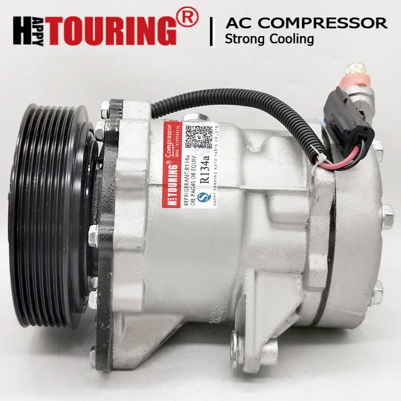 SANDEN 7H15 AC Compressor for Car Jeep Liberty V6 3.7L 2002- 2005 55037466 55037466AE 471-7026 4335 4852 55037466AC 1522028
SANDEN 7H15 AC Compressor for Car Jeep Liberty V6 3.7L 2002- 2005 55037466 55037466AE 471-7026 4335 4852 55037466AC 1522028