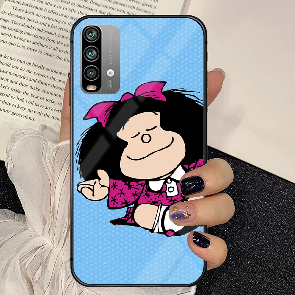 Mafalda Cute Cartoon Phone Tempered Glass Case Cover For Xiaomi Redmi note k 7 8 9 10 30 40 A C T S Pro Painting Soft Cell Black
Mafalda Cute Cartoon Phone Tempered Glass Case Cover For Xiaomi Redmi note k 7 8 9 10 30 40 A C T S Pro Painting Soft Cell Black