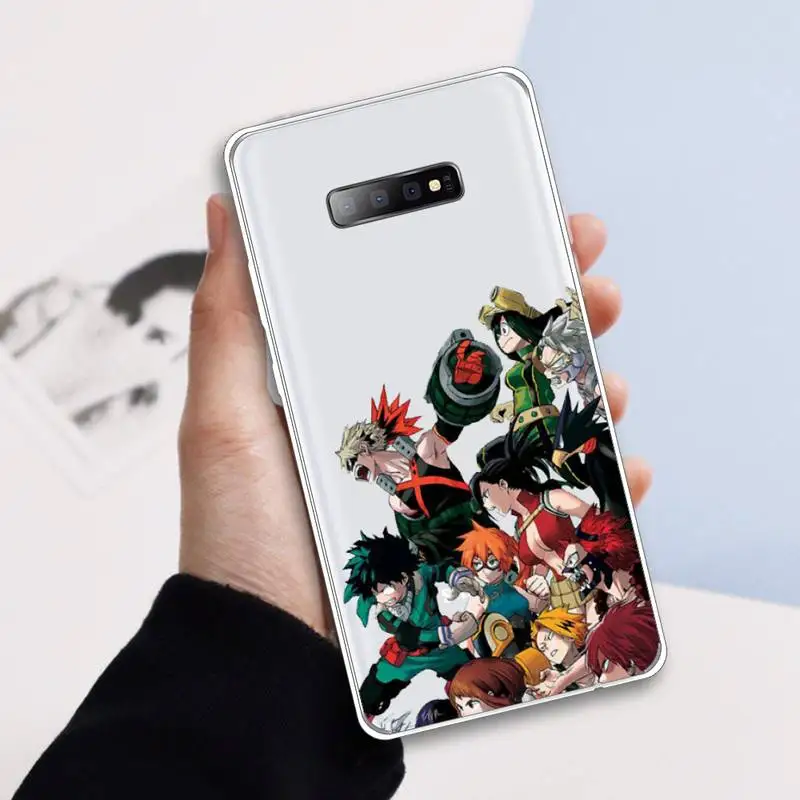 My Hero Academia japanese anime Phone Case Transparent For Samsung Galaxy A 71 21s S note 8 9 10 plus 20 ultra
My Hero Academia japanese anime Phone Case Transparent For Samsung Galaxy A 71 21s S note 8 9 10 plus 20 ultra