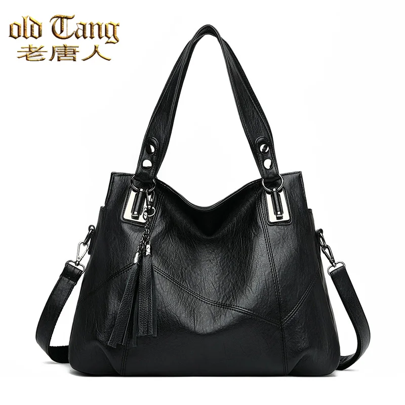 OLD TANG Shoulder Messenger Bags For Women 2020 Luxury Ladies Handbag Large Shopper Totes Designer Soft Leather Bag Sac A Main
OLD TANG Shoulder Messenger Bags For Women 2020 Luxury Ladies Handbag Large Shopper Totes Designer Soft Leather Bag Sac A Main