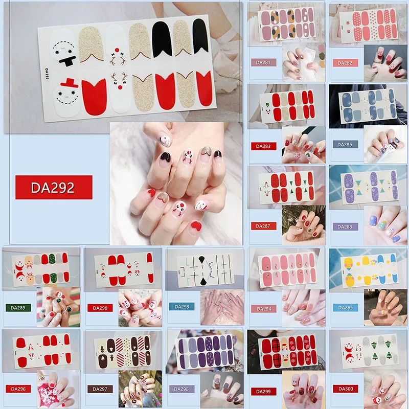 LADY KINDOM Christmas Series Nail Patch Waterproof Nail Wrap Stickers Santa Claus Nail Decals Sticker for Christmas(DA281-DA300)
LADY KINDOM Christmas Series Nail Patch Waterproof Nail Wrap Stickers Santa Claus Nail Decals Sticker for Christmas(DA281-DA300)