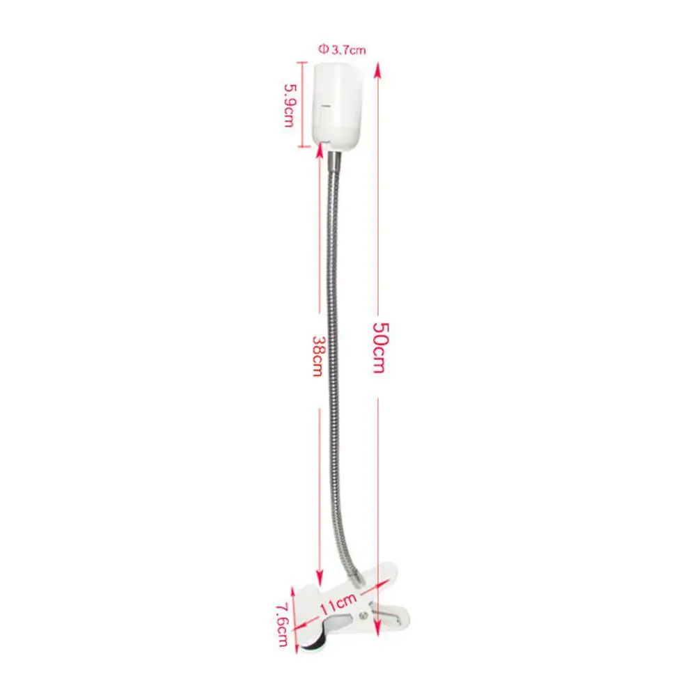 E27 Hose Clamp Lamp Base Holder Clip Flexible Desk Shooting Aid Table Bedside Fish Tank Plant Living Room Grow Lights Reading
E27 Hose Clamp Lamp Base Holder Clip Flexible Desk Shooting Aid Table Bedside Fish Tank Plant Living Room Grow Lights Reading