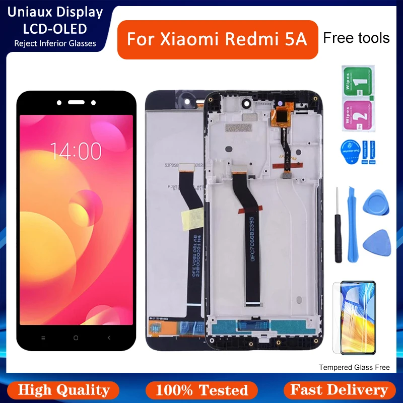 For Xiaomi Redmi 5A LCD Display Touch Screen Test Good Digitizer Assembly Replacement For Xiaomi Redmi 5A Global Version Hacrin
For Xiaomi Redmi 5A LCD Display Touch Screen Test Good Digitizer Assembly Replacement For Xiaomi Redmi 5A Global Version Hacrin