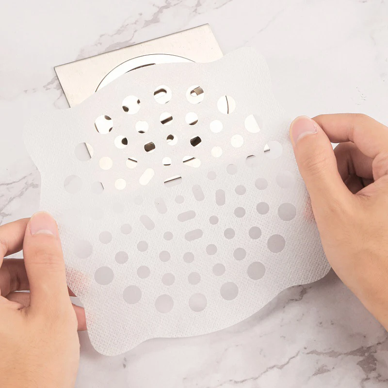 20pcs Disposable Bathroom Sewer Outfall Sink Drain Hair Strainer Stopper Filter Sticker Kitchen Supplies Anti-Blocking Strainer
20pcs Disposable Bathroom Sewer Outfall Sink Drain Hair Strainer Stopper Filter Sticker Kitchen Supplies Anti-Blocking Strainer