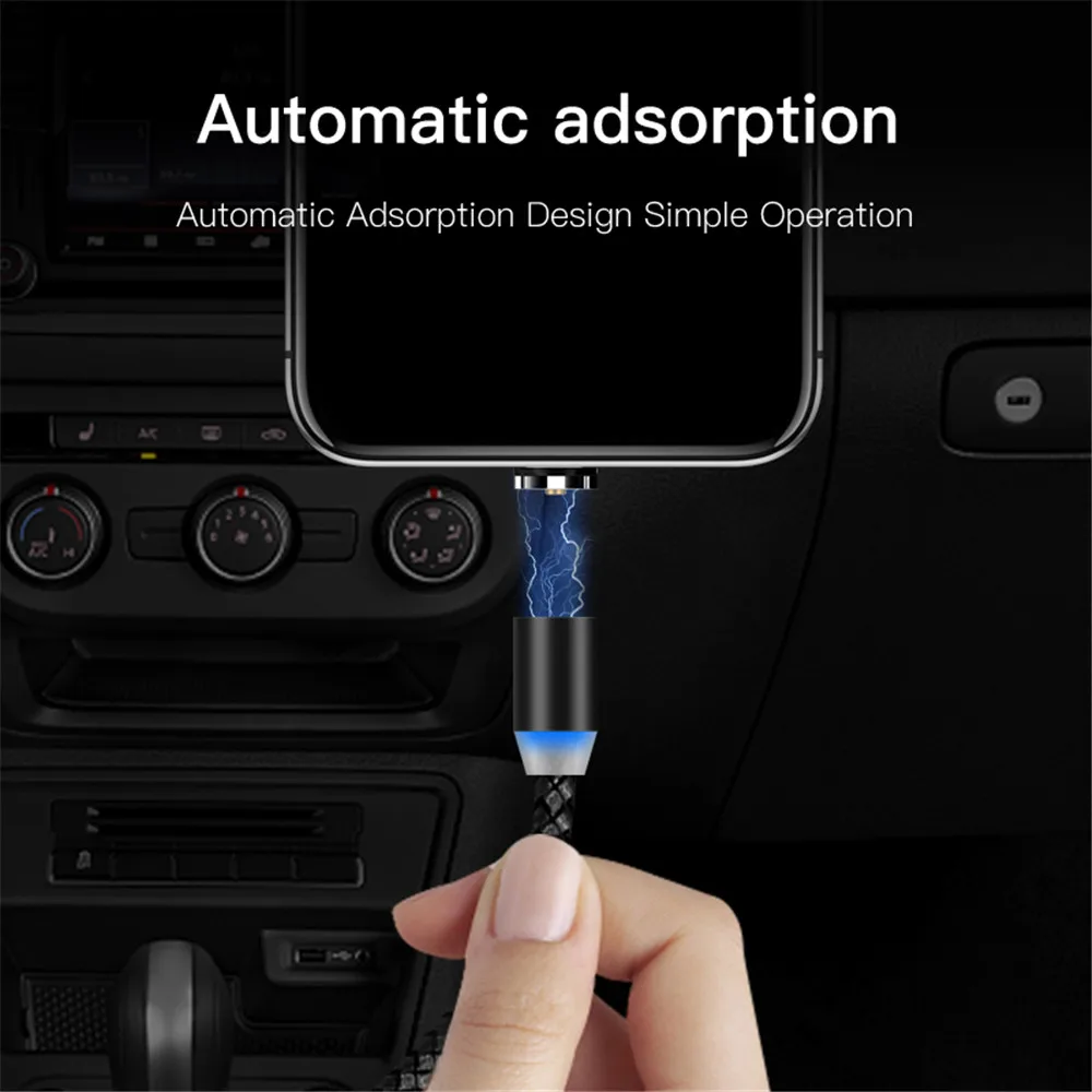 Адаптер для быстрой зарядки магнитный USB-кабель iphone 6 6S 5 S5 7 8 PLUS motorola X4 X5 Z Z2 G2 G3 G4 G5 G7