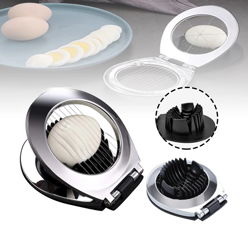 Устройство для резки яиц из нержавеющей стали, многофункциональное устройство 2-в-1, ручная кухонная машина для резки яиц и фруктов INTE99 
Устройство для резки яиц из нержавеющей стали, многофункциональное устройство 2-в-1, ручная кухонная машина для резки яиц и фруктов INTE99