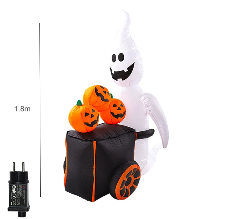 Halloween Decorations for Home Led Light Inflatable pumpkin doll 180cm Halloween Horror Props Ghost
Halloween Decorations for Home Led Light Inflatable pumpkin doll 180cm Halloween Horror Props Ghost