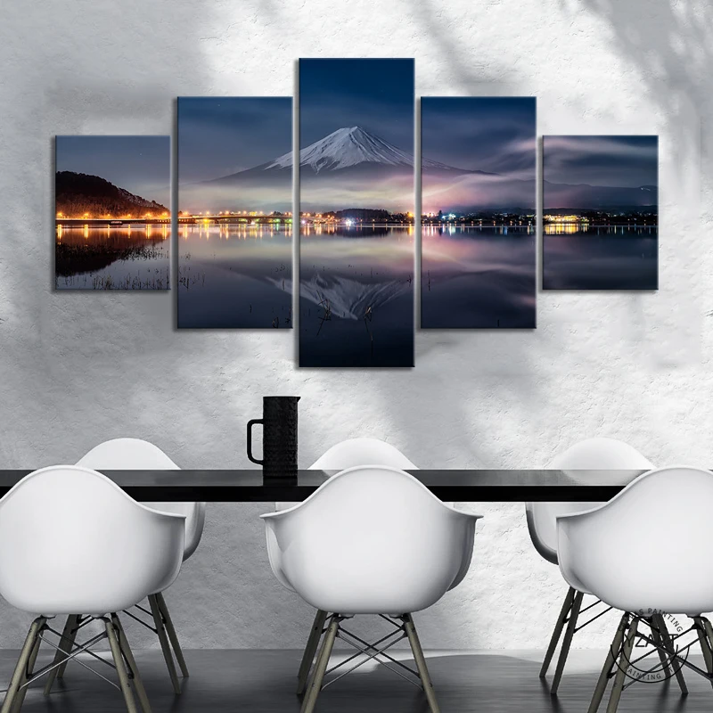 5pcs HD Natural Scenery Mount Fuji Pictures Diversiform Artwork Wall Painting on Canvas for Home Decor
5pcs HD Natural Scenery Mount Fuji Pictures Diversiform Artwork Wall Painting on Canvas for Home Decor