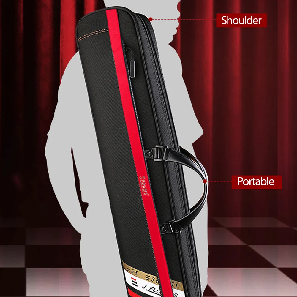 JF J-flowers Billiard Case 3 Butts 4 Shafts 7 Holes Cue Case Waterproof Fabric Wear-resistant JF Zipper Large Capacity Pocket
JF J-flowers Billiard Case 3 Butts 4 Shafts 7 Holes Cue Case Waterproof Fabric Wear-resistant JF Zipper Large Capacity Pocket