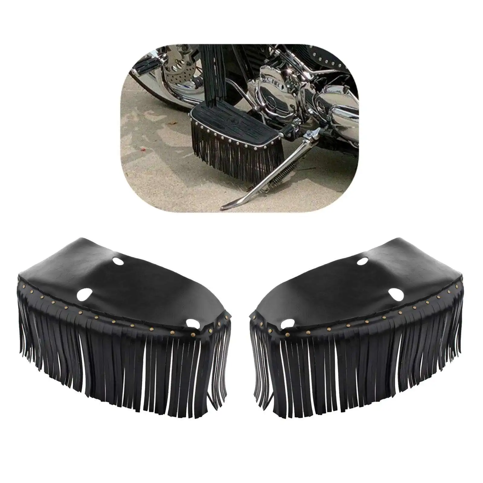 Left Right Motorcycle Rear Driver Floorboard Fringe Cover for
Left Right Motorcycle Rear Driver Floorboard Fringe Cover for