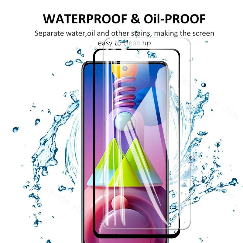 Protective Glass on For Samsung m51 Screen Protectors Tempered Glass on For Galaxy SM-M515F/DSN 6.7" Camera Lens HD Clear Film
Protective Glass on For Samsung m51 Screen Protectors Tempered Glass on For Galaxy SM-M515F/DSN 6.7" Camera Lens HD Clear Film