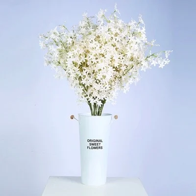 Simulation Plant Flowers, Lilac Flowers, Cross Cherry Blossoms, Desktop Plants DIY Banquets, Homes, Hotels, Decorative Ornaments
Simulation Plant Flowers, Lilac Flowers, Cross Cherry Blossoms, Desktop Plants DIY Banquets, Homes, Hotels, Decorative Ornaments