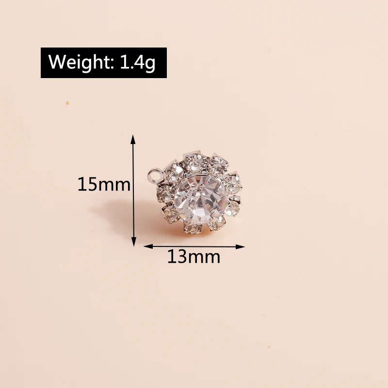 8pcs 13*15mm Luxurious Crystal Circle Charms for Post Earrings Making Base Pin Charms Pendants Jewelry Findings DIY Crafting
8pcs 13*15mm Luxurious Crystal Circle Charms for Post Earrings Making Base Pin Charms Pendants Jewelry Findings DIY Crafting