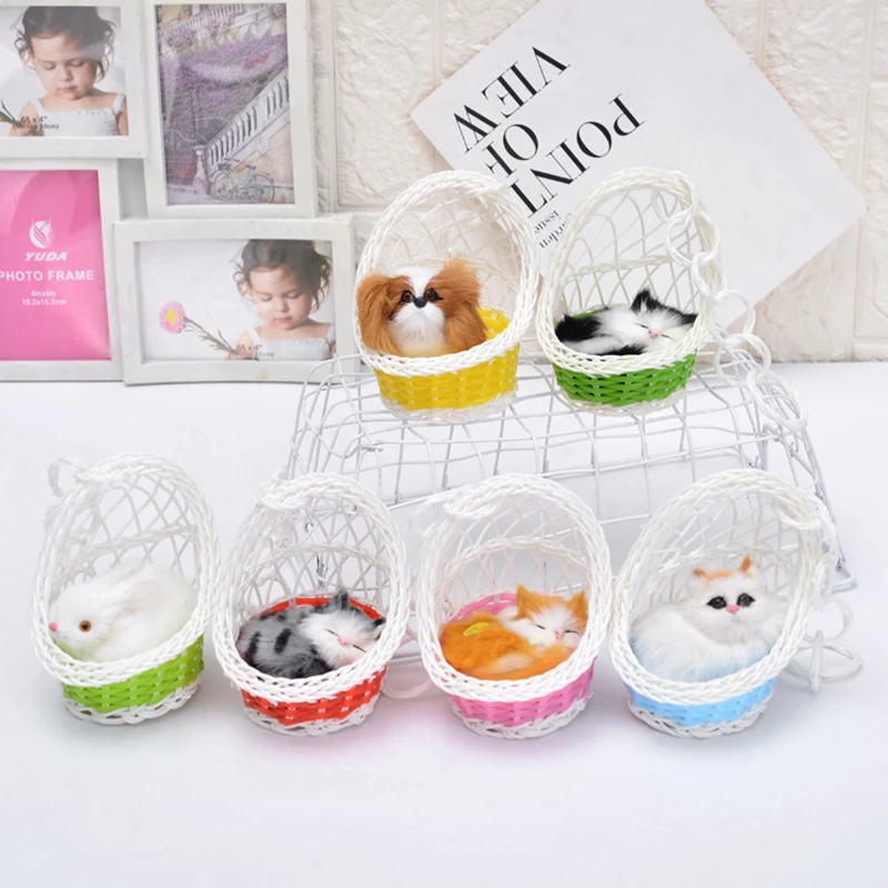 Imitation Animal Doll DecorationToy CuteWhite Basket Cat Pet Series Crafts Dog Cat Children Like It Best
Imitation Animal Doll DecorationToy CuteWhite Basket Cat Pet Series Crafts Dog Cat Children Like It Best