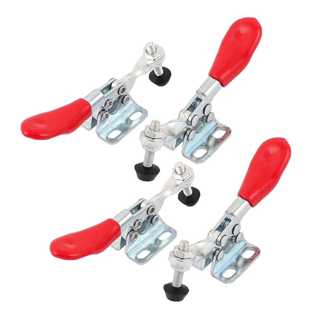 uxcell Antislip Plastic Covered Handle Hand Operated Horizontal Toggle Clamp 4pcs
uxcell Antislip Plastic Covered Handle Hand Operated Horizontal Toggle Clamp 4pcs